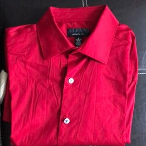 Alfani Mens Athletic Fit button down shirts